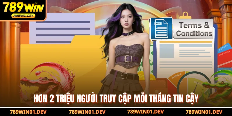 Hơn 2 triệu người truy cập mỗi tháng tin cậy